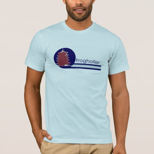 Mannen Holler T-shirt (Voorkant)