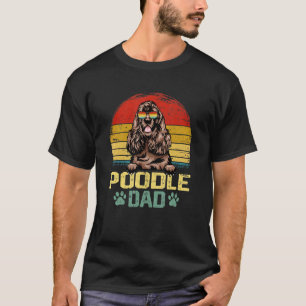 Mannen hond Pap beste poedel hond pap voorbij ade T-shirt