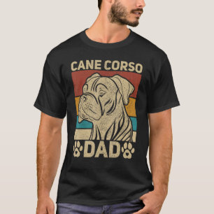 Mannen hond papa huisdier eigenaar dierlijke outfi t-shirt