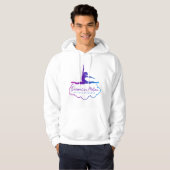 Mannen Hoodie (Voorkant volledig)