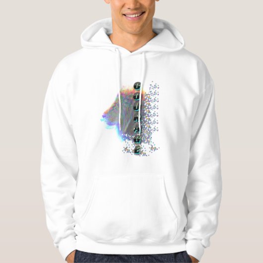 Mannen hoodie (Voorkant)