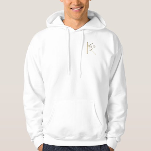 Mannen Hoodie (Voorkant)