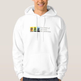 Mannen Hoodie (Kleur Logo)