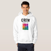 Mannen Hoodies voegen hier Logo toe Personeelslede (Voorkant volledig)