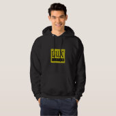 Mannen Hoody (Voorkant volledig)