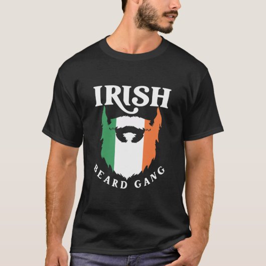 Mannen Ierse vlag T-shirt (Voorkant)