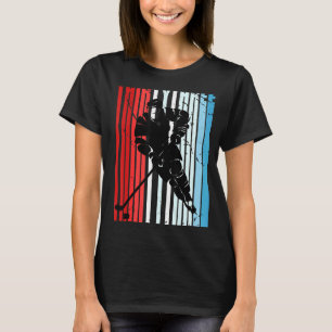 Mannen ijshockey 33e verjaardagsspeler Motivatie T-shirt