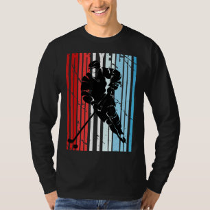 Mannen ijshockey 38e verjaardagsspeler Motivatie T-shirt