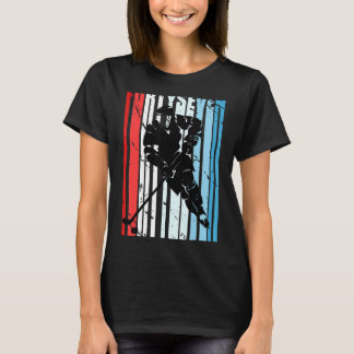 Mannen ijshockey 47e verjaardagsspeler Motivatie T-shirt