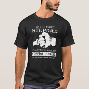 Mannen, ik ben de rode stiefvader van een bonusvet t-shirt