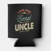 Mannen ik ben één klote oom Gift Blikjeskoeler (Voorkant)