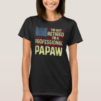 Mannen ik ben niet moe, ik ben een professioneel p t-shirt