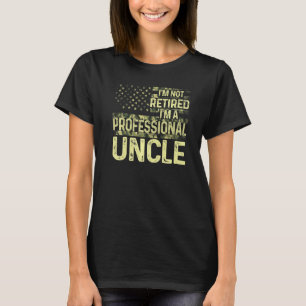 Mannen ik ben niet moe, ik ben een professionele o t-shirt