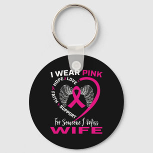 Mannen Ik Draag Roze Voor Mijn Vrouw Borstkanker M Sleutelhanger