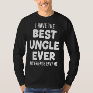 Mannen ik heb de beste oom ooit mijn nicht t-shirt