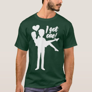 Mannen Ik Heb Eén Bruidegom Bruid Trouwen Verlovin T-shirt