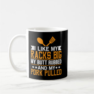 Mannen Ik hou van mijn rekken groot mijn kont gewr Koffiemok