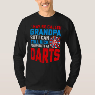 Mannen Ik mag dartsopa genoemd worden Mannen T-shirt