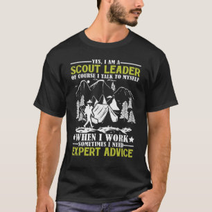 Mannen Ik praat met mezelf SPL Scout Leaders boys T-shirt