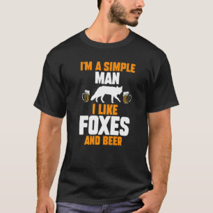 Mannen Im is een eenvoudig Man dat ik leuk vind aa T-shirt