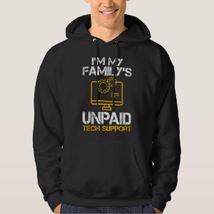 Mannen IM My Family onbetaalde technische onderste Hoodie