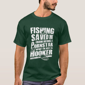 Mannen IM Vist alleen maar een hokerFunny voor man T-shirt