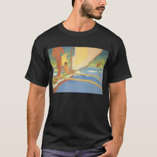 "Mannen in een afvoerkanaal voor de kust" - Shirt