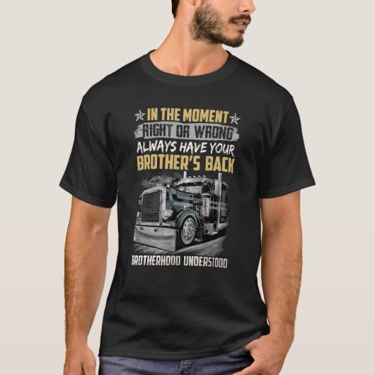 Mannen in het juiste moment of verkeerd hebben alt t-shirt (Voorkant)