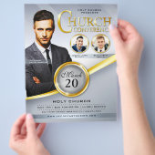 Mannen Inspirerend Flyer (Hand)