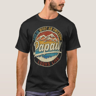 Mannen is dit wat een Geweldige papaw op vet lijkt T-shirt