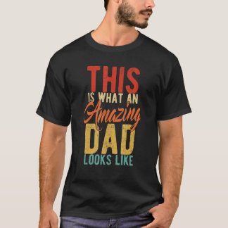 Mannen is dit wat een verbazingwekkende vader lijk t-shirt