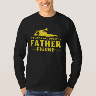 Mannen is geen vader, maar een T-shirt van een vad