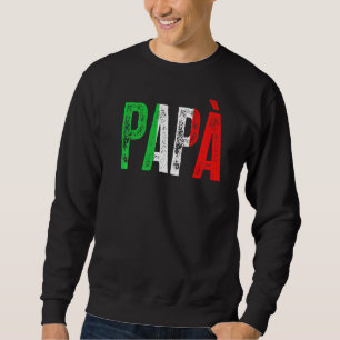 Mannen Italiaanse cultuurfamilie Italië Born Papà Trui