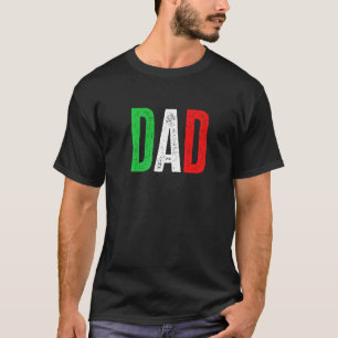 Mannen Italiaanse cultuurfamilie Italië geboren va T-shirt