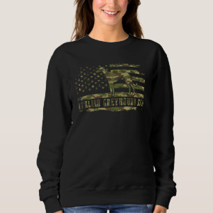 Mannen Italiaanse Greyhound Dad Camouflage America Trui