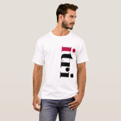 Mannen itri t-shirt (Voorkant volledig)
