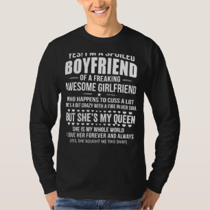 Mannen Ja, ik ben een geknipte vriend van mijn Gew T-shirt