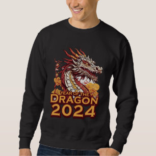 Mannen Jaar van de draak 2024 Trui