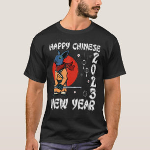 Mannen jaar van de konijnenChinese dierentuin Nieu T-shirt