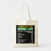 Mannen Jamaicaanse pap geeft pap Hero voedingsfath Tote Bag (Voorkant)