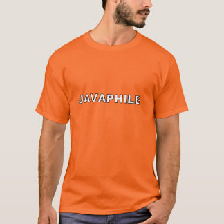 Mannen JAVAPHILE T-Shirt