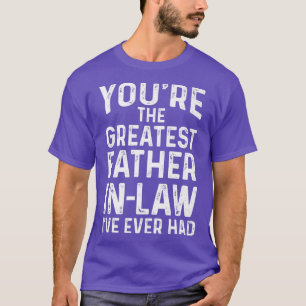 Mannen Je bent de grootste familie van de vaderlan T-shirt