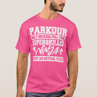 Mannen Jeugd Parkour T-shirt