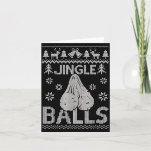 Mannen Jingle Volwassene 18+ Lelijke Kerst Trui Kaart