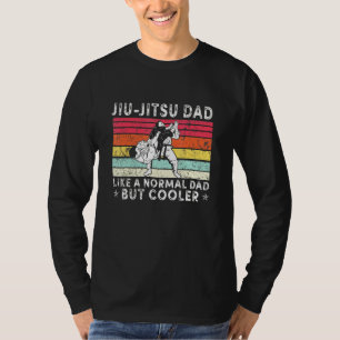 Mannen Jiu Jitsu Papa Als normale Pap Maar Cooler  T-shirt