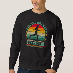Mannen Jogging Jogging Grandpa Father's Da Trui