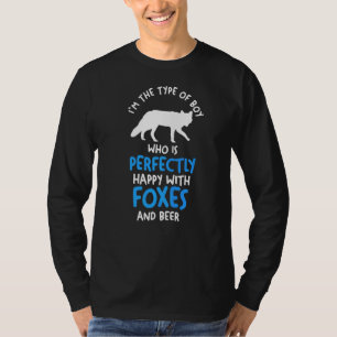 Mannen jongen die blij is met de koeien t-shirt