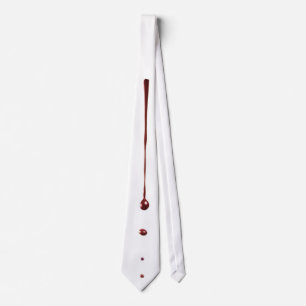 Mannen Jurk Stropdas zombie bloeddruppel vampier G