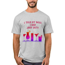 Mannen jury t-shirt