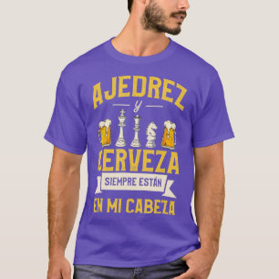 Mannen kaas en bier altijd in mijn hoofd t-shirt